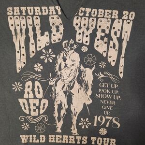 Maurices Charcoal Wild West Tour Tee